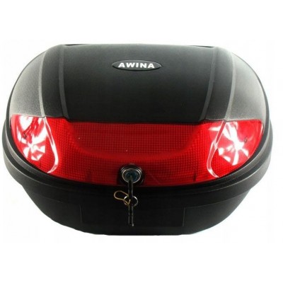 Awina 48L - černý kufr topcase na motorku a skútr