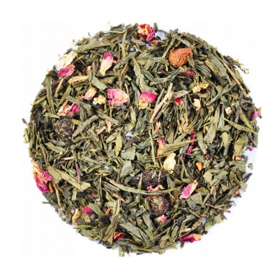 Zelený čaj Sakura 1Kg - (Sencha, Jasmín, Třešně, Růže)